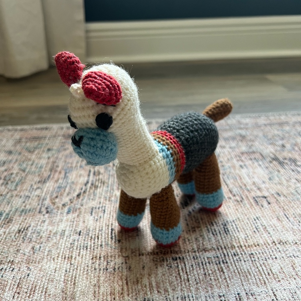 Urban Outfitters Crochet Stuffed Llama